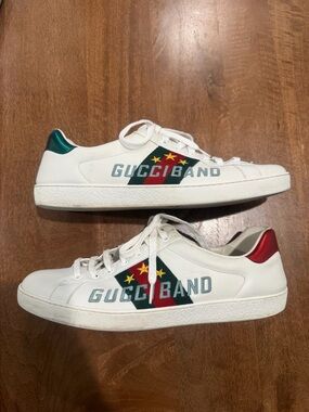 ‘Gucci Band' Sneakers with Red & Green Accents